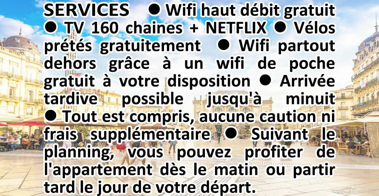 Comedie Musee-Fabre Parking Offert Climatisation Apartamento Montpellier Exterior foto